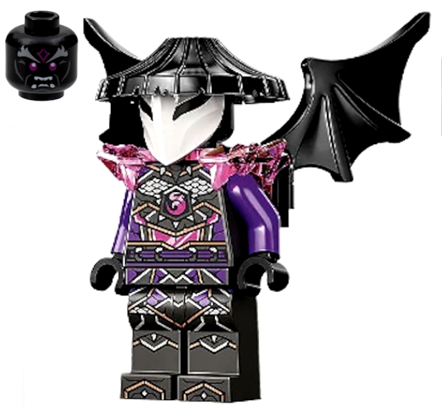 LEGO Ninjago Crystallized - Generał Vangelis + bronie ! 71770