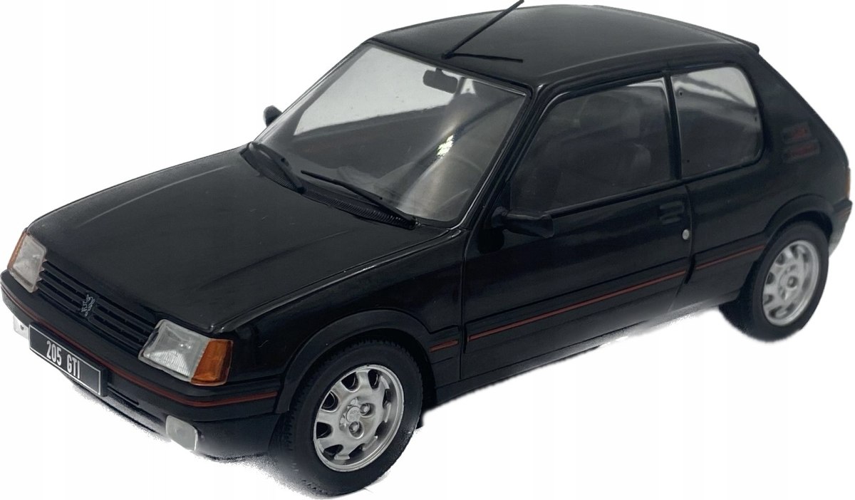 Peugeot 205 Gti 1988 black 124161 Whitebox 1:24