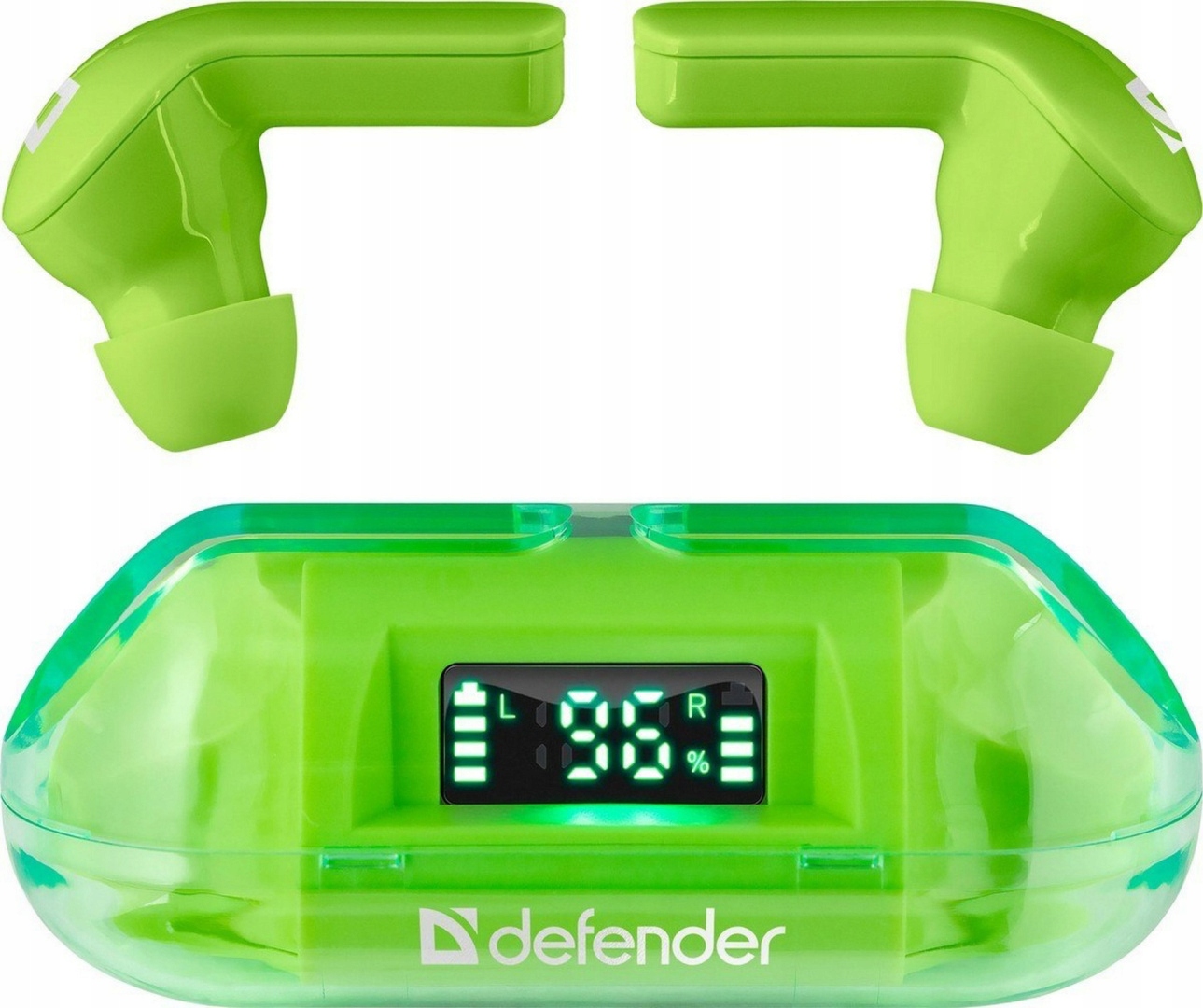 SŁUCHAWKI DEFENDER BLUETOOTH TWINS 916 ZIELONE — 17