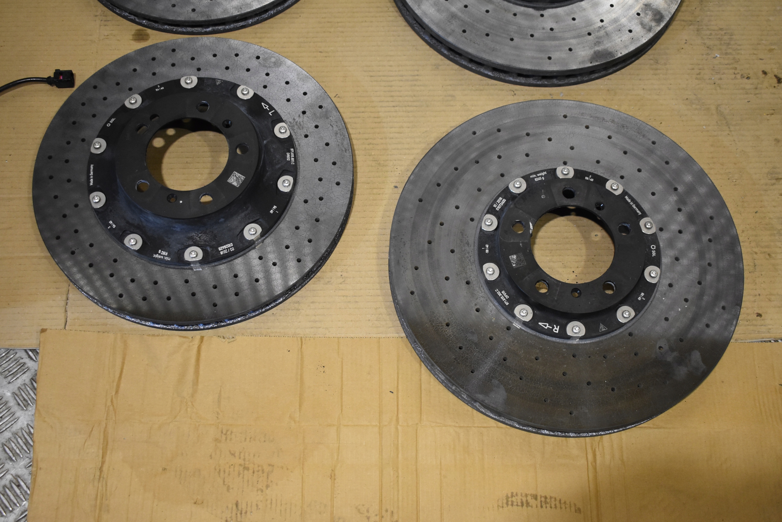 IDEALNE discs calipers KPL. CERAMIKA CERAMICA PORSCHE PANAMERA 971 1