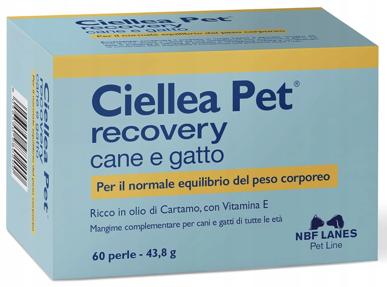 Levně Ciellea Pet Recovery cane a gatto 60 kapslí Nbf Lanes