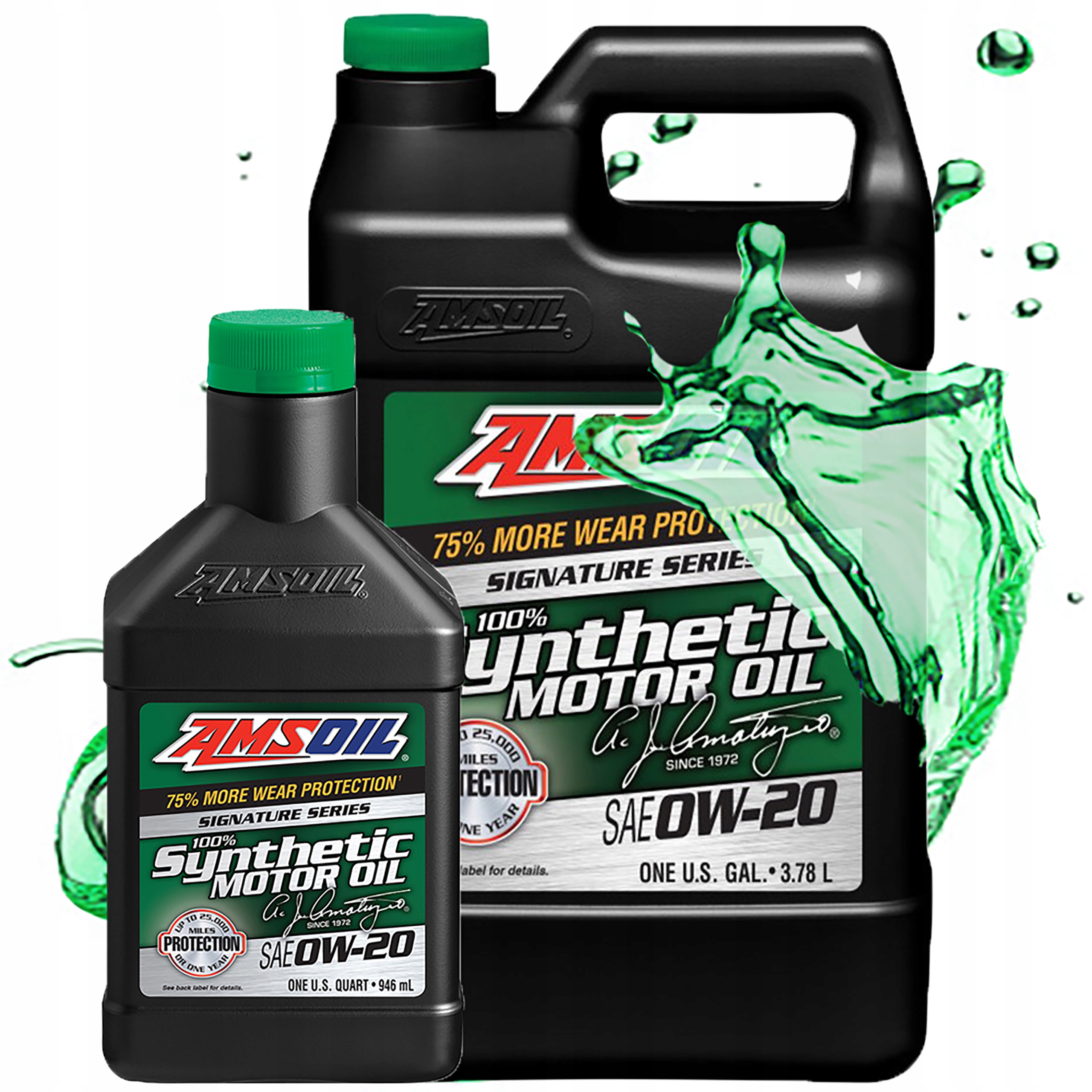 Syntetický Motorový Olej Amsoil 0W20 Signature Synth Asm 4,73L