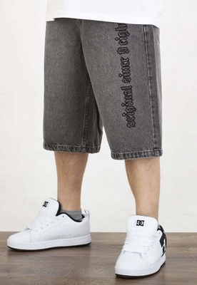 Kraťasy Mass Jeans Extra Baggy Clan šedé