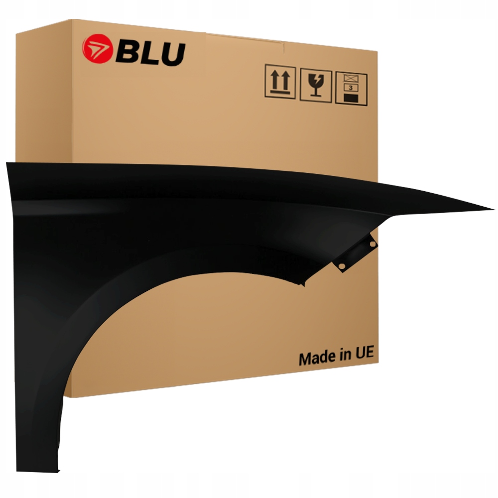 Blu Blatník Seat Leon III 3 5F LZ9Y pravý černý 12-20 přední PhantomSchwarz