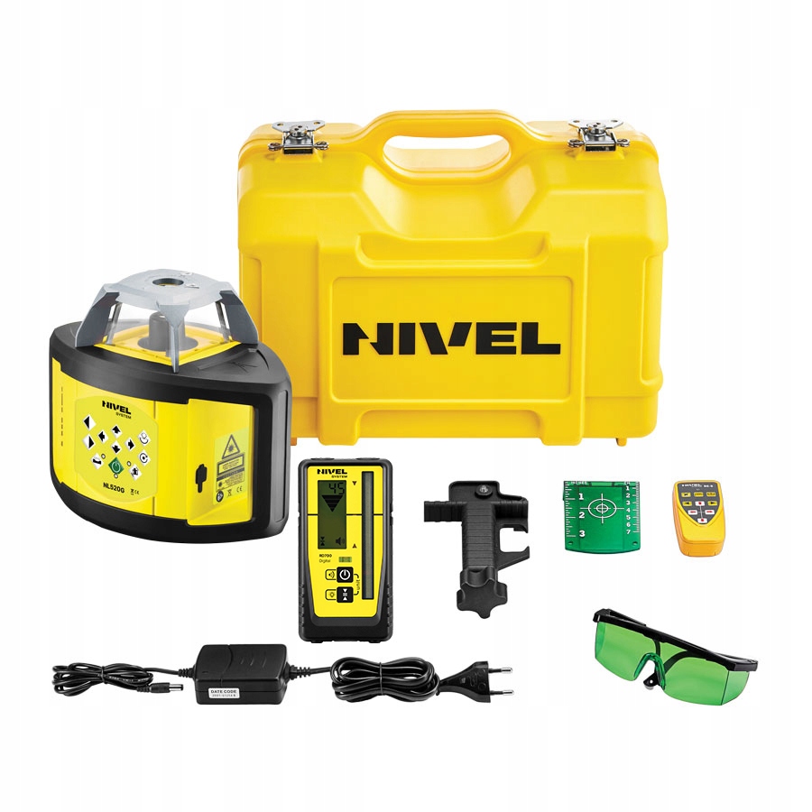 NIWELATOR LASEROWY OBROTOWY ZIELONY NIVEL SYSTEM NL520G DIGITAL Rodzaj niwelatora laserowy
