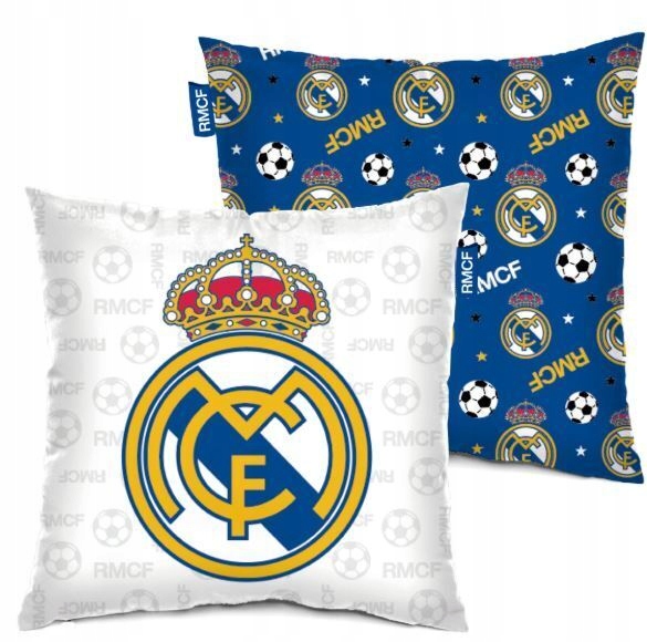 Poduszka Real Madryt 40x40 cm Kids Euroswan