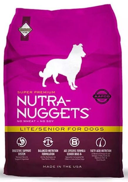 Nutra Nuggets Lite Senior for Dogs 15kg