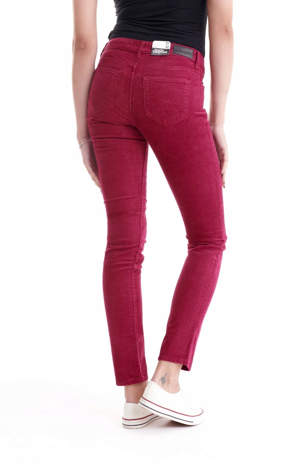 Dámské slim kalhoty Wrangler Slim Cherry W28LEK18V 27/32