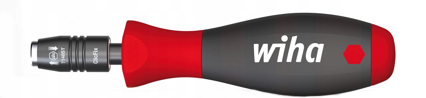 Wkrętak na bity 1/4" typu ClicFix SoftFinish Wiha 40331 Made In Germany