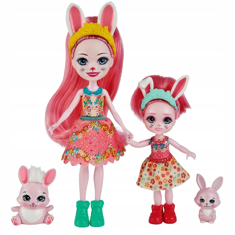 

Enchantimal Lalki Siostry Bree Bedelia Bunny HCF84