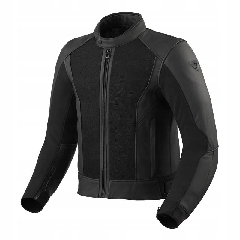 Kožená bunda Revit Ignition 4 H2O Black Mesh