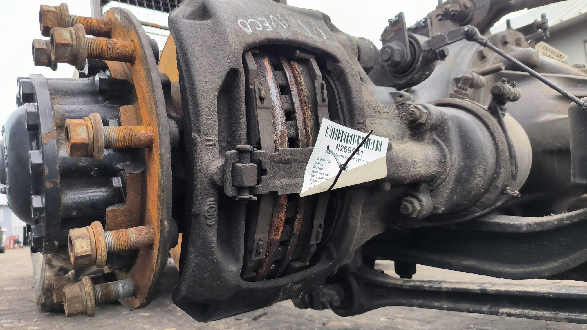 caliper brake rear part right IVECO STRALIS AS440ST/P