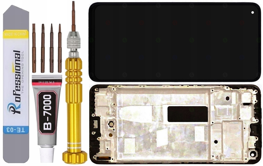 Oppo Reno 5 Lite Oled LCD displej Obrazovka Rámeček