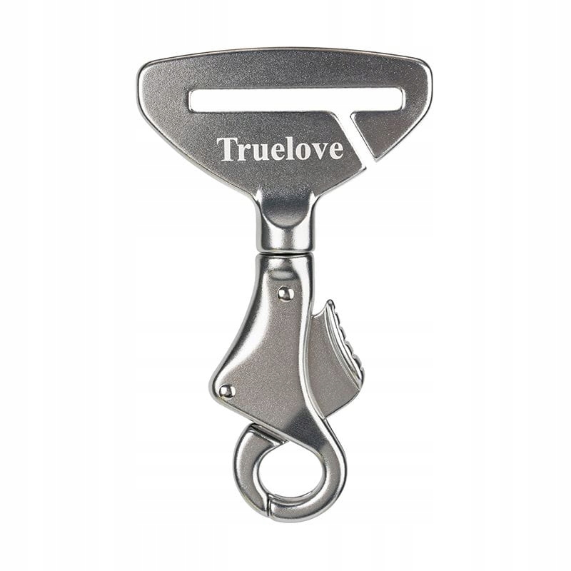 Levně Držák Na Autopás Bezpečný, Pevný Pás Truelove Stříbrný