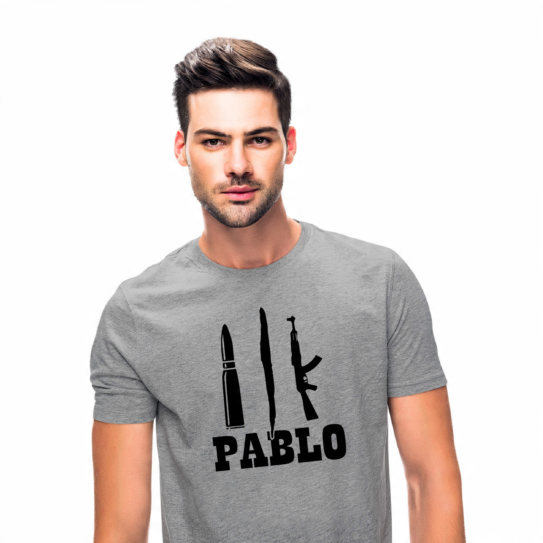 

Koszulka Pablo Escobar Narcos Mafia AK47 Boss
