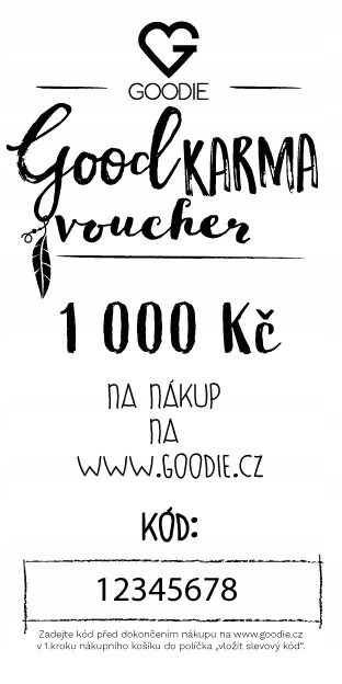 Levně Goodie e-Voucher 1 000 Kč