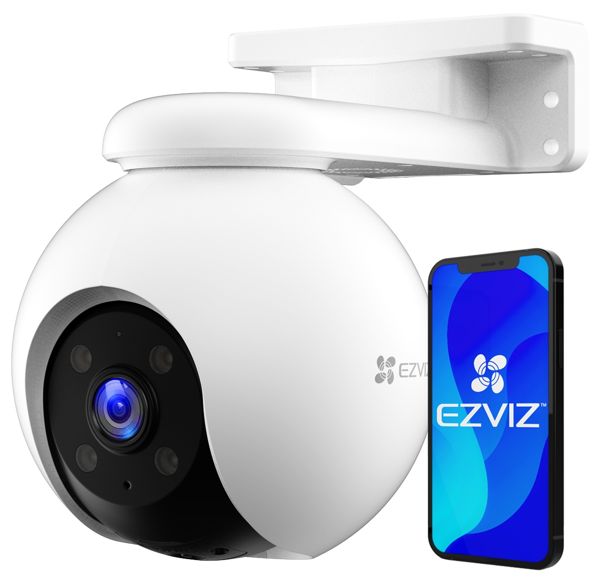 

Kamera Obrotowa WiFi 5MPx H8 3K Ezviz Autotracking