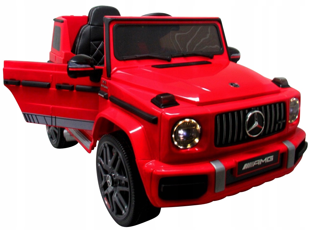 SAMOCHÓD NA AKUMULATOR MERCEDES G63 MUZYKA ŚWIATŁA Wiek dziecka 12 m +