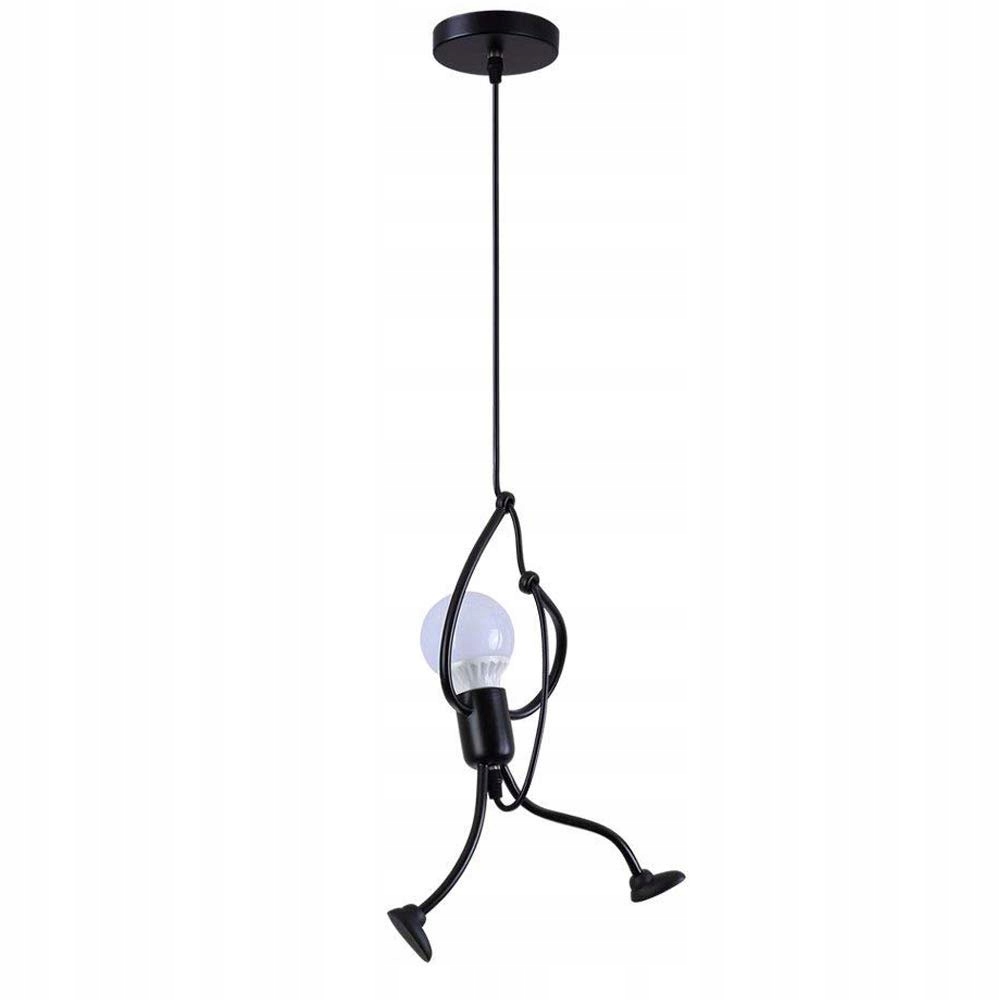 

Goeco Lampa wisząca czarna lampa sufitowa