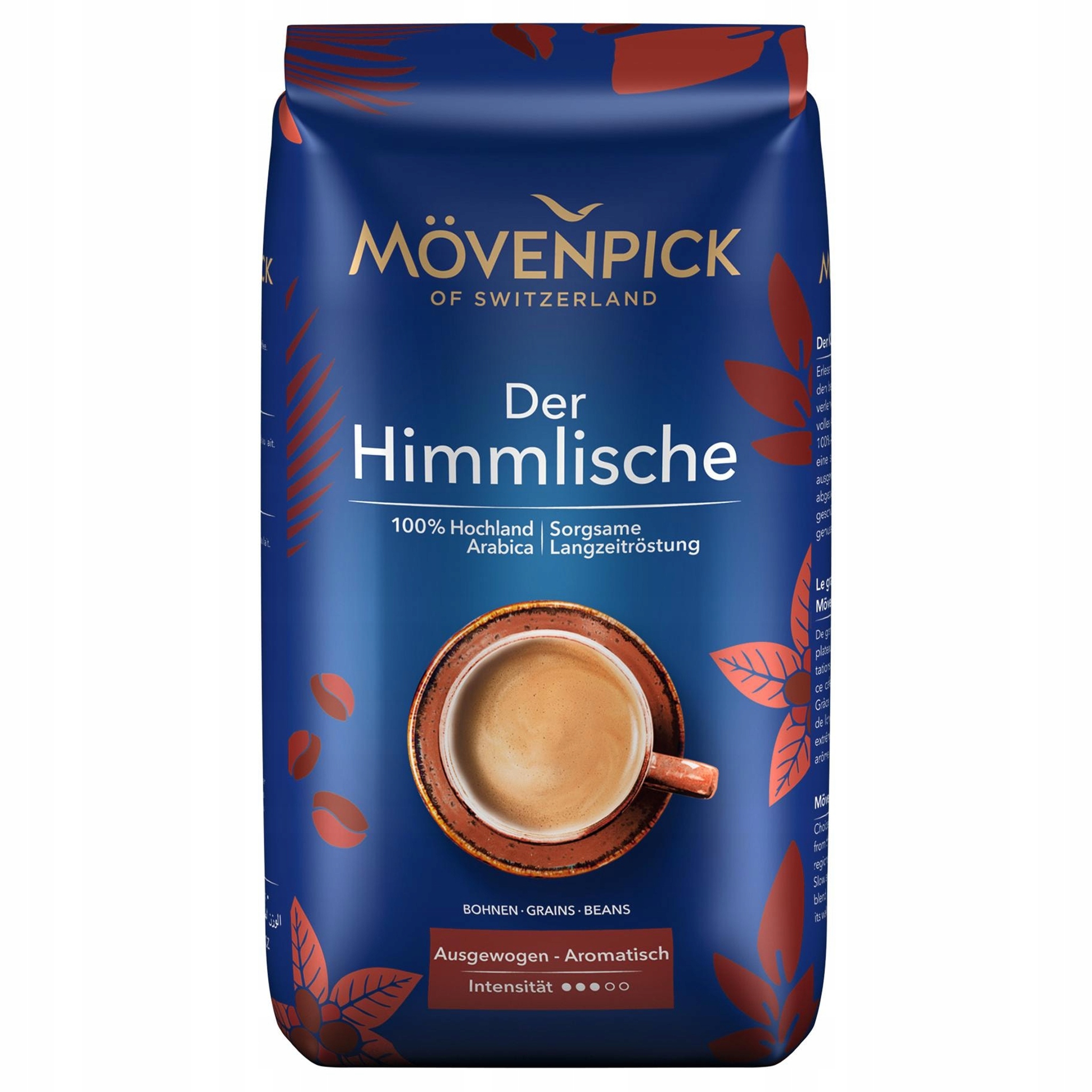 Kawa ziarnista Movenpick Der Himmlische 1 kg x 2 paczki