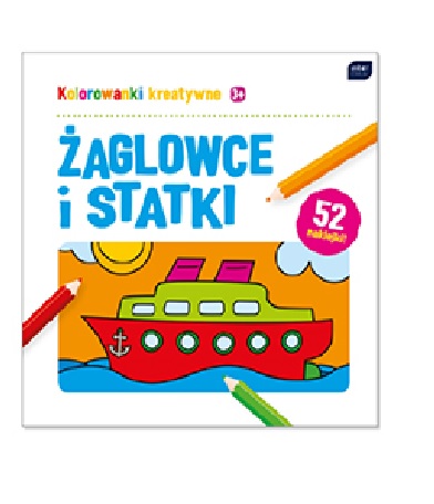 KOLOROWANKA 21X21 KREATYWNA WZÓR 4 INTERDRUK