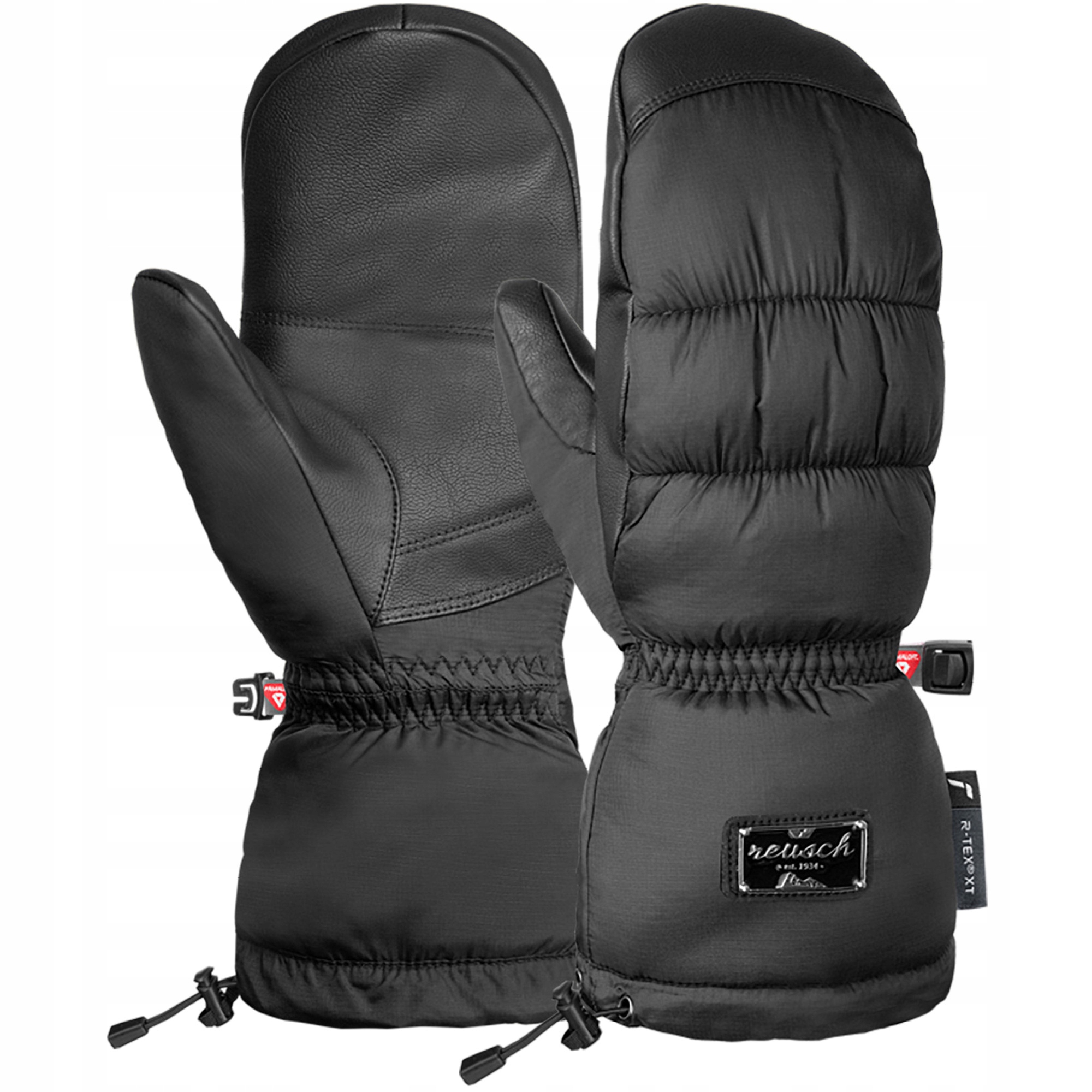 Dámské lyžařské rukavice Reusch Puffy R-tex Xt Mitten černé