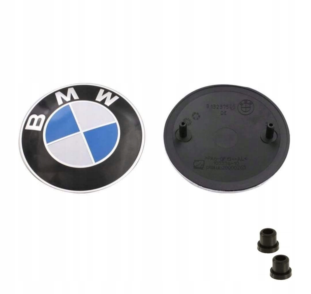 EMBLEMAT ZNACZEK LOGO BMW NA MASKĘ 82MM 8132375 Szerokość produktu 82 cm