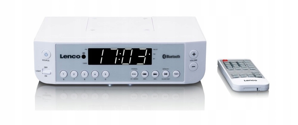 Kuchyňské Fm rafio Lenco KCR100 zavěšené pod pracovní desku