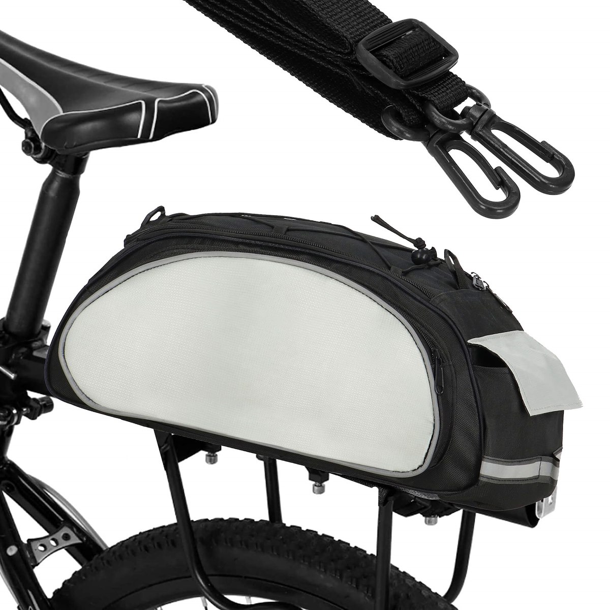 

Torba Rowerowa Sakwa Na Bagażnik 14L Kufer Duża