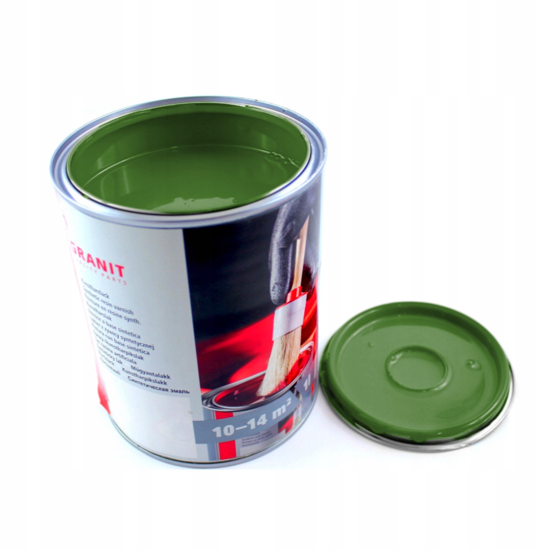 Farba Lakier zieleń trawiasta Ral 6010 Nopolux Wilckens Granit 1 l Puszka