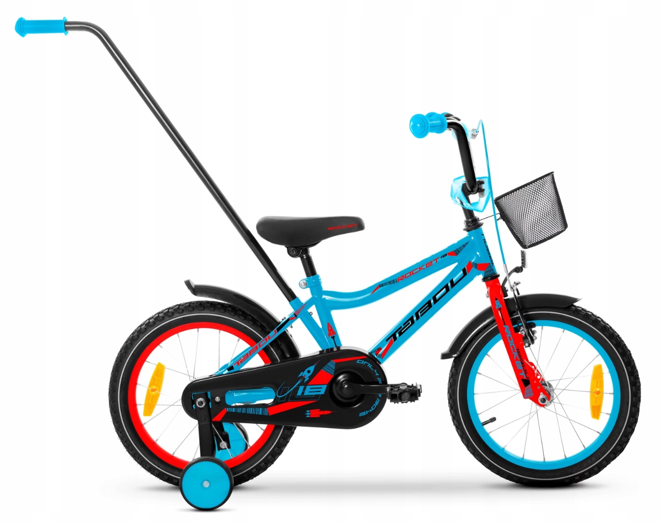 Rower dziecięcy 14" Tabou Rocket niebieski R23
