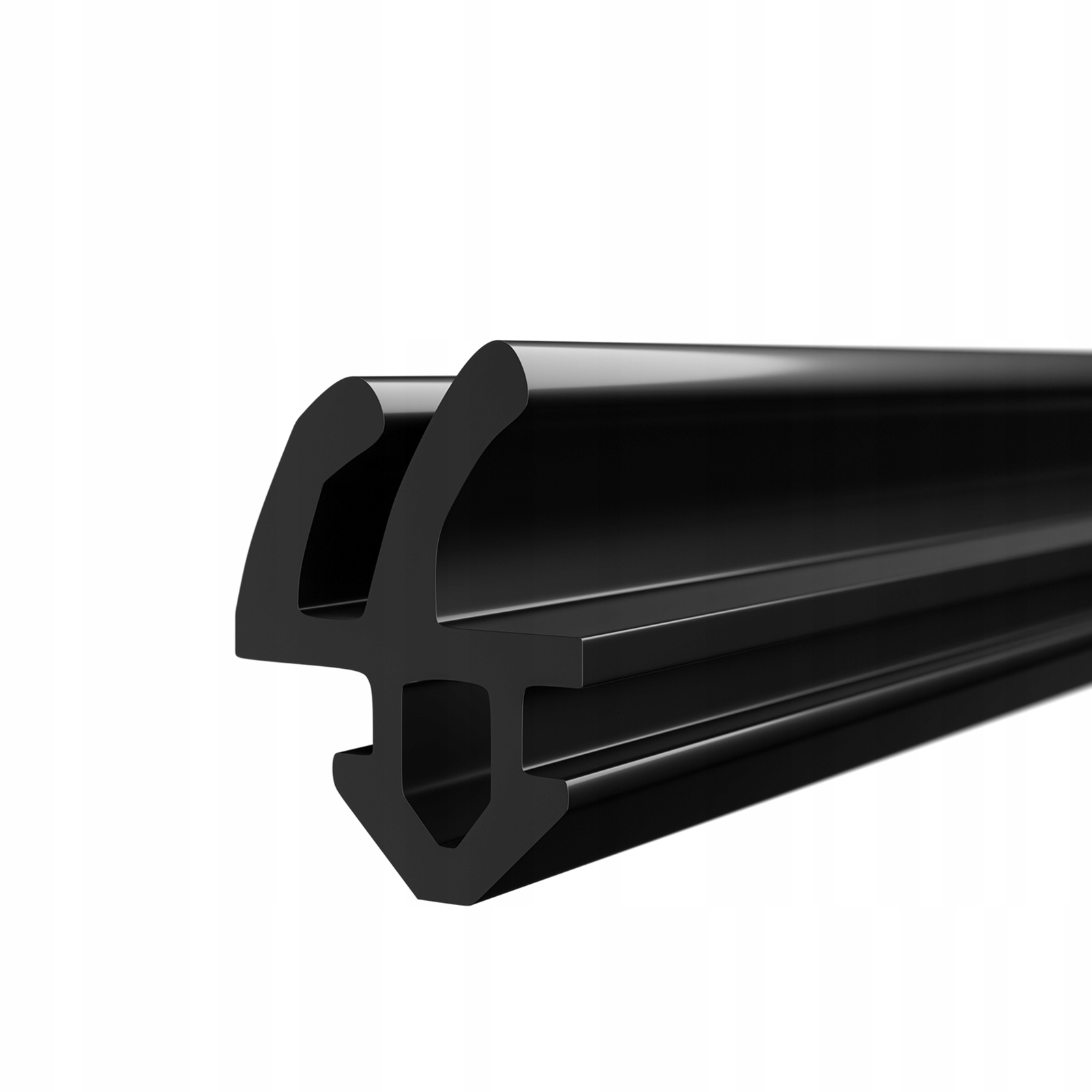 Okenné tesnenie pre okná z Pvc, čierna, elastická, Rehau S-1388 150 m