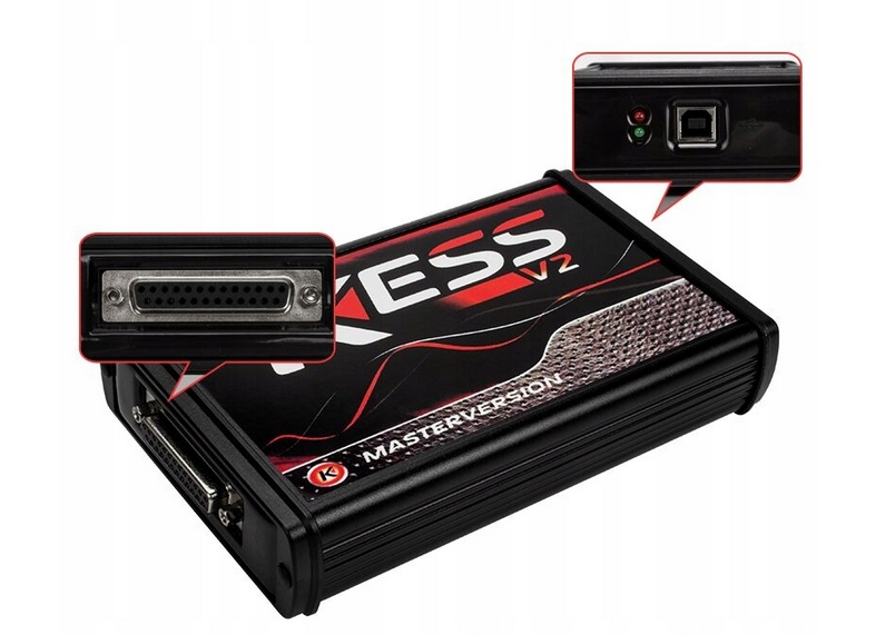 PROGRAMATOR INTERFEJS KESS V2.80 ECU 5.017 CZERWONY UE Marka inna