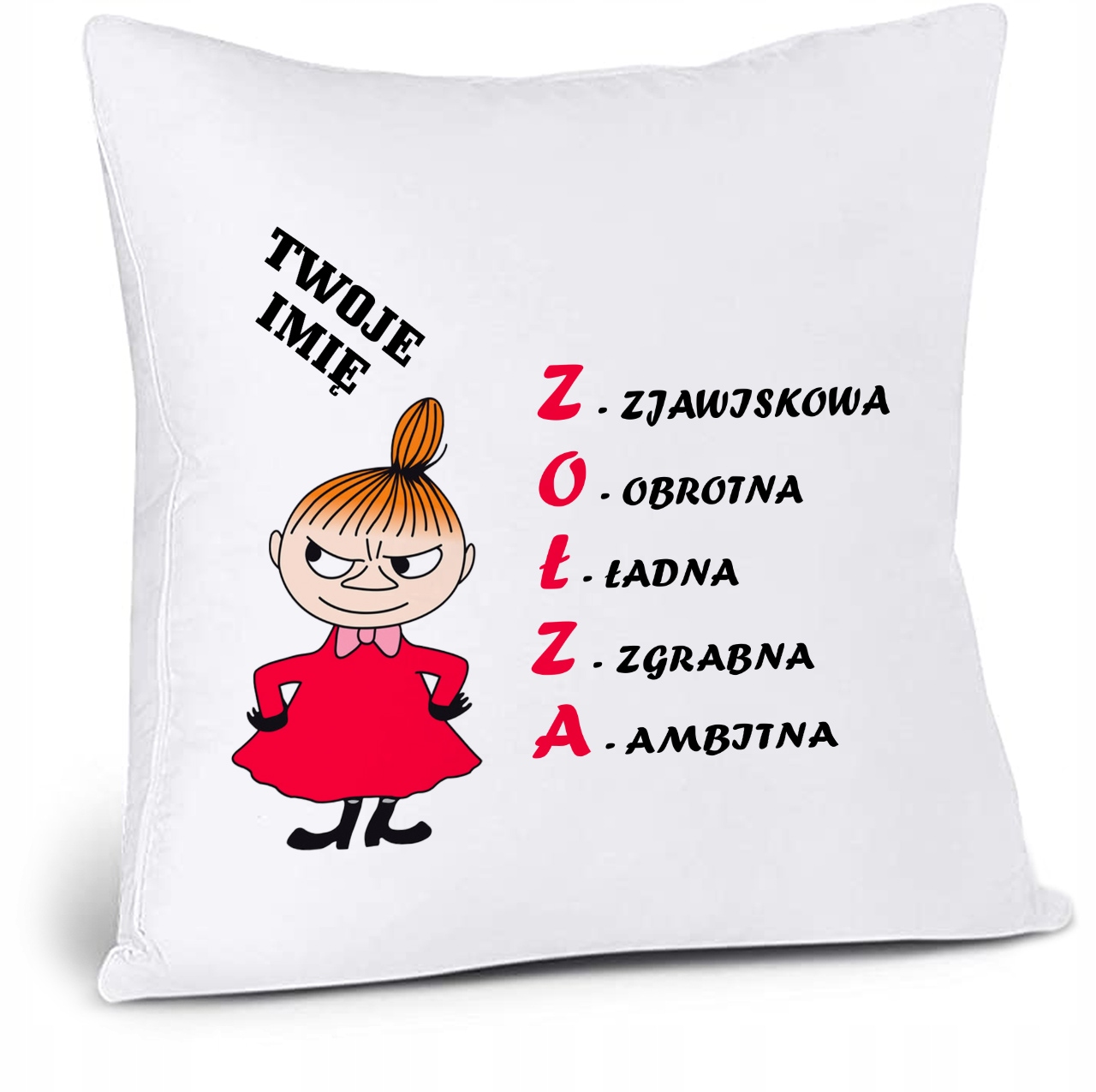 

Poduszka Mała MI Imię