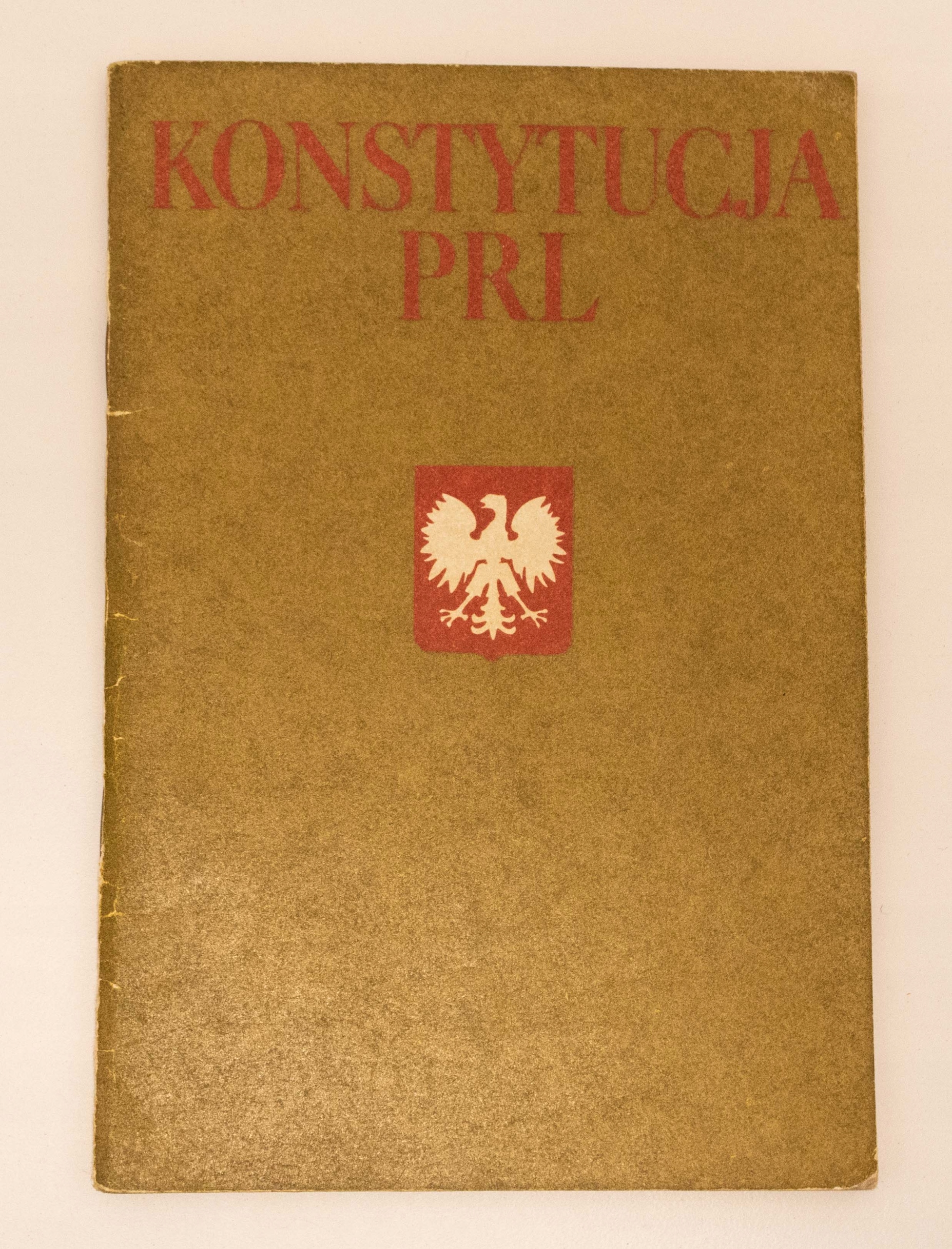 СТАРАЯ КНИГА КОНСТИТУЦИИ ПРЛ 1979 ГОДА