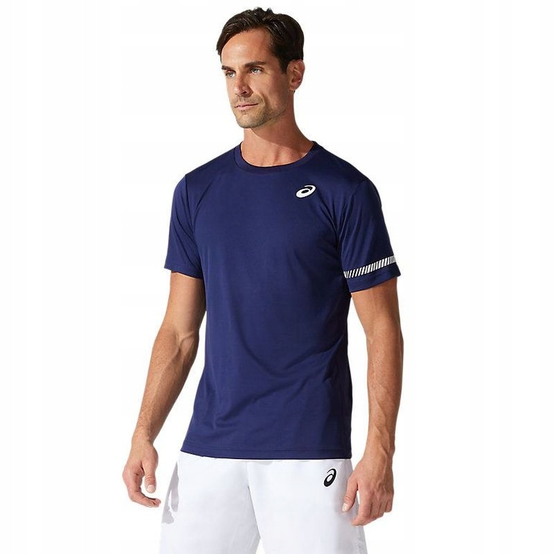 Pánské sportovní tričko Asics Court Ss Tee Peacoat S