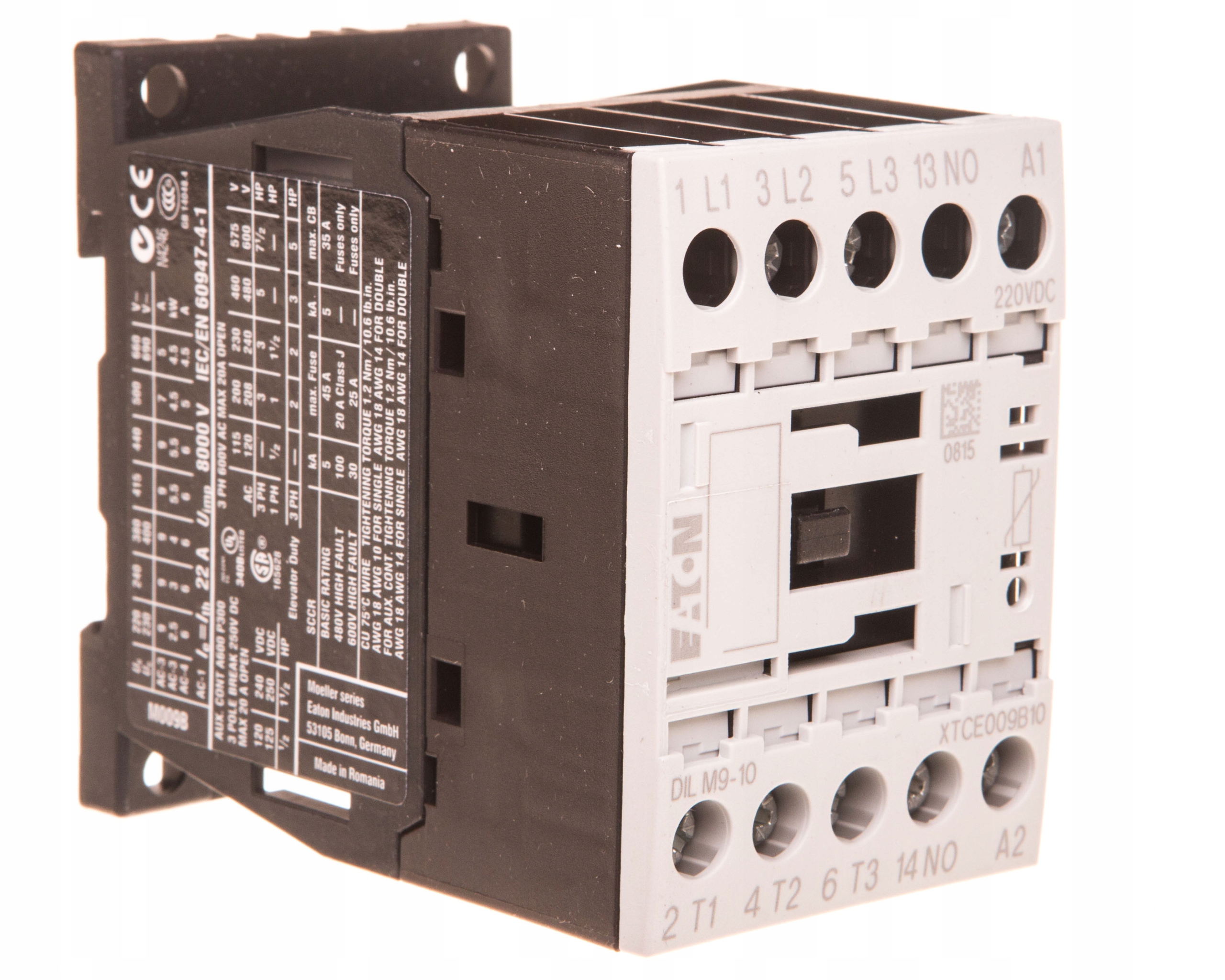 Stykač Eaton 220 V IP20 9 A DILM9-10 číslo 276709