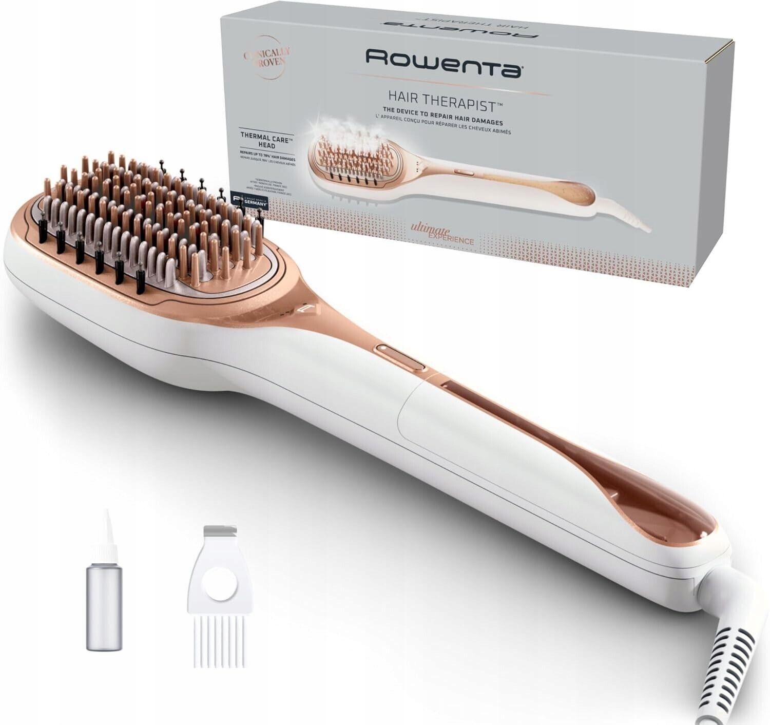 Rowenta CF9920 Hair Therapist Szczotka Prostująca Prostownica Do Włosów
