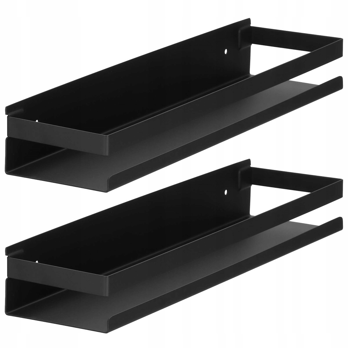 

Półka Wisząca Pod Prysznic Czarna Loft 2szt 40cm