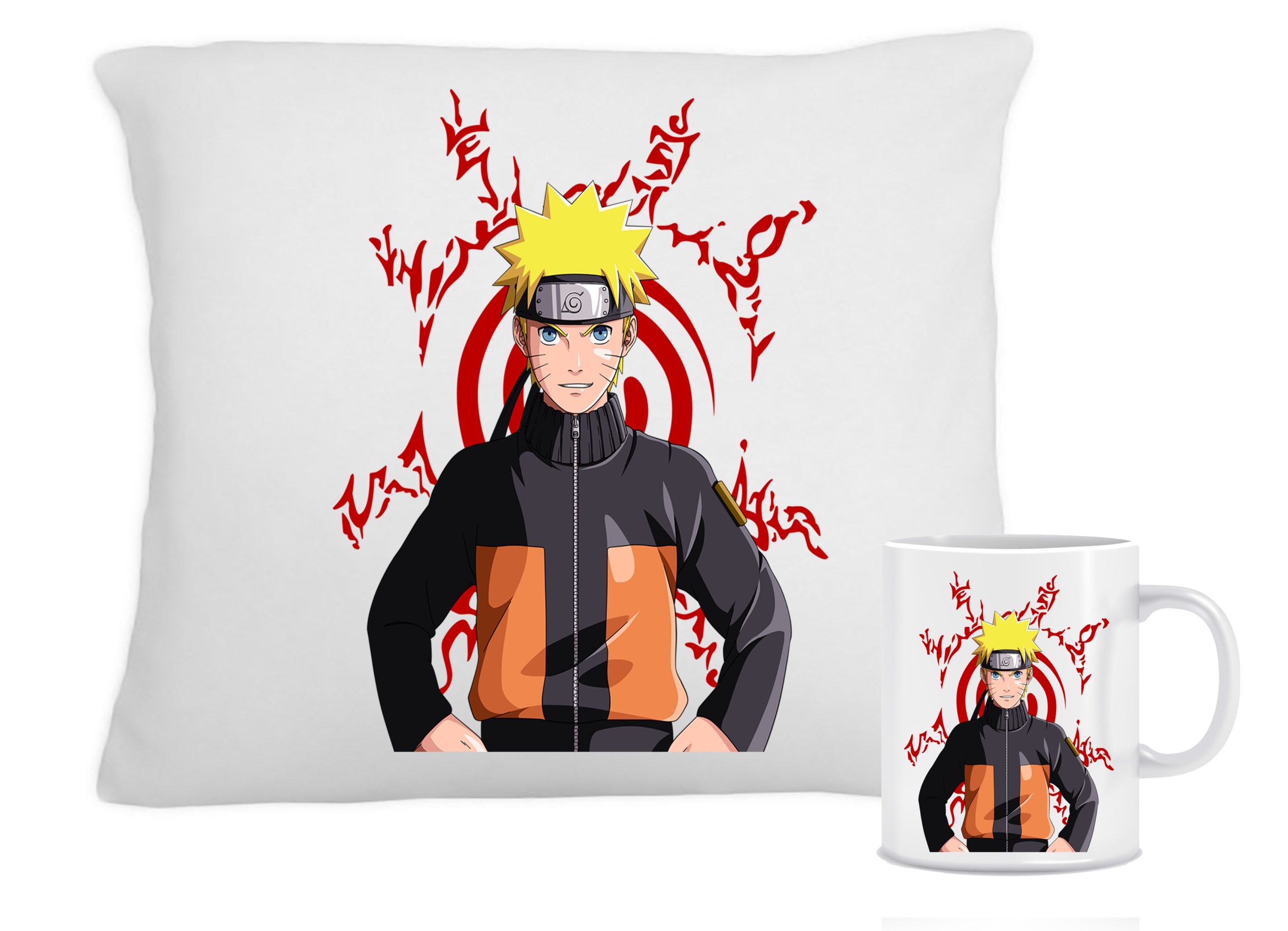 

Zestaw Poduszka Kubek Uzumaki Naruto Anime