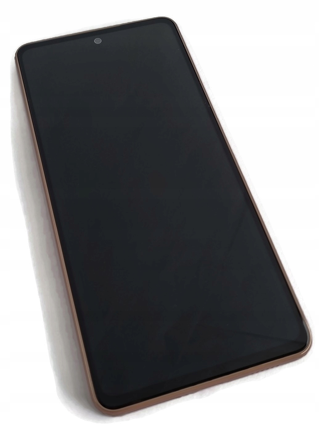 Org LCD displej originální rámeček Samsung Galaxy A53 5G oranžový