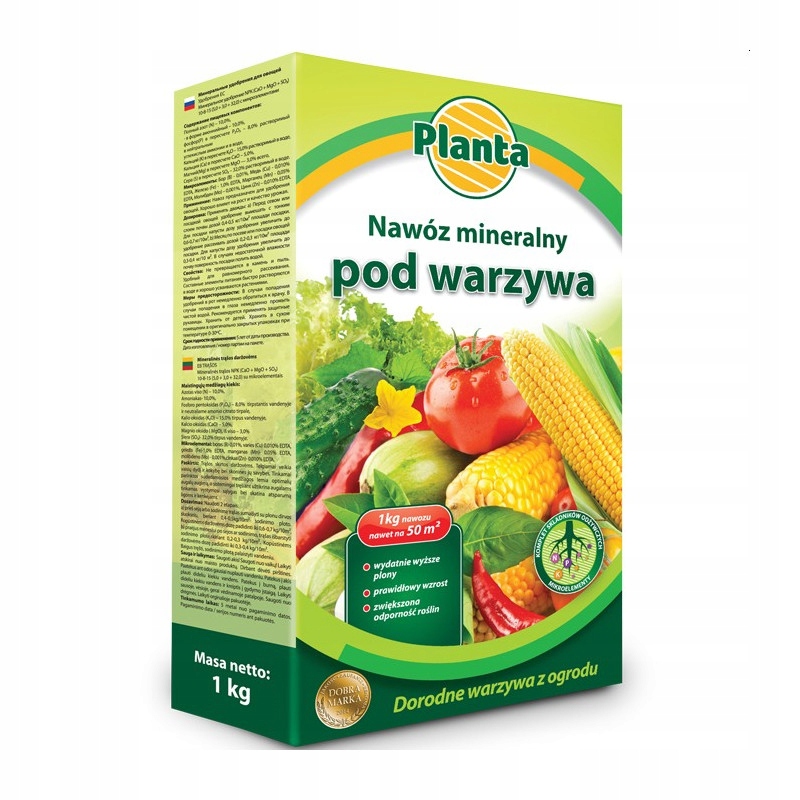 

Nawóz Planta Warzywa 1kg