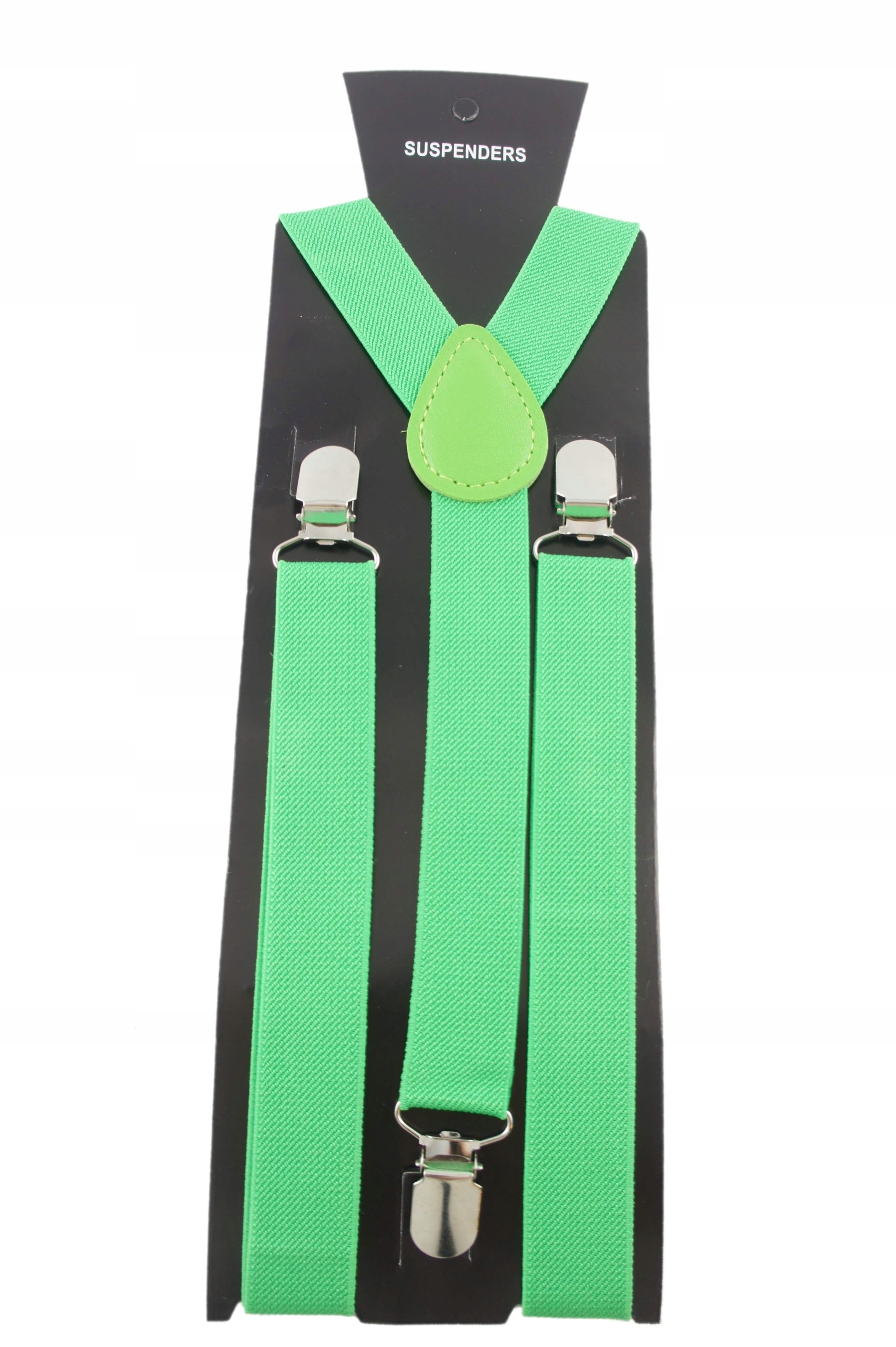 

Zielone szelki Gładkie 120-200 cm Wzrostu r.uniwer