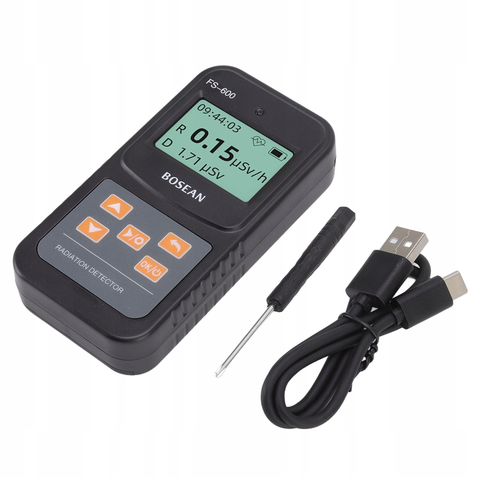 Detektor Promieniowania Jądrowego Licznik Geigera Marka bez marki