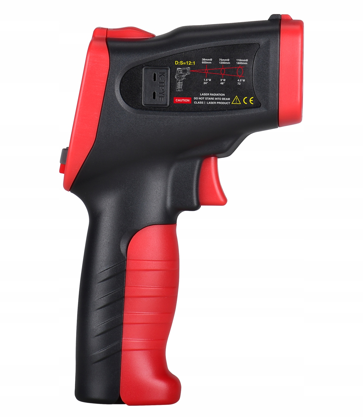 PIROMETR TERMOMETR BEZDOTYKOWY LASEROWY -50 +650 Kod producenta WT323C termopara