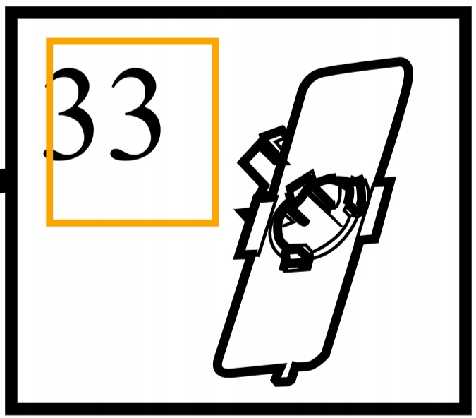 Volvo XC90 II pravý vnější držák košíku senzoru asistenční přední Oe