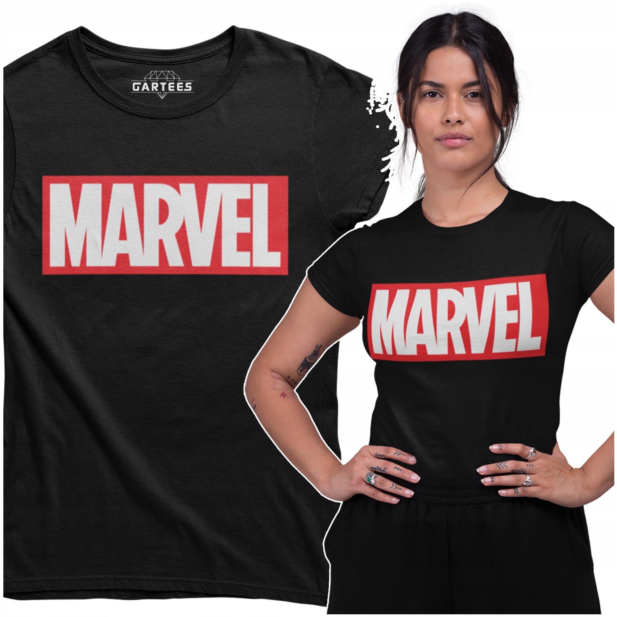 

Koszulka Damska Marvel Bawełniana T-shirt Damski