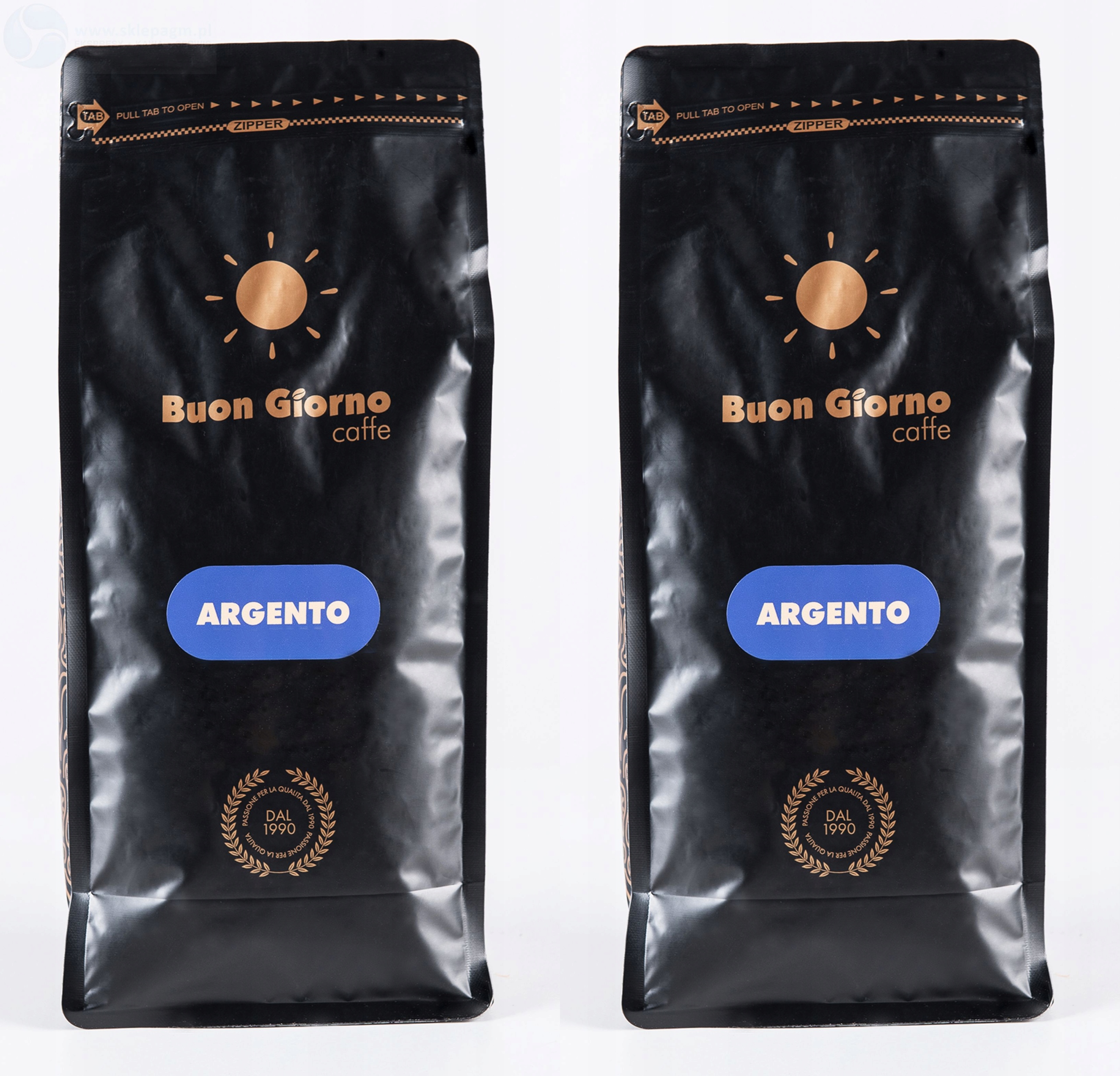 Kawa Ziarnista Buon Giorno Argento Caffe 2kg