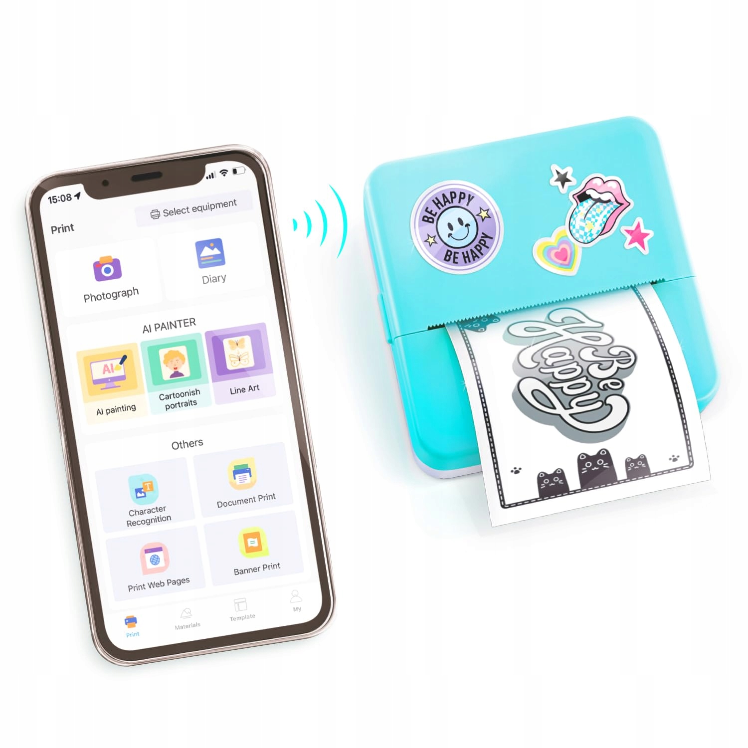CANAL TOYS Zestaw Drukarki Do Zdjęć Na Telefon — miniatura 2