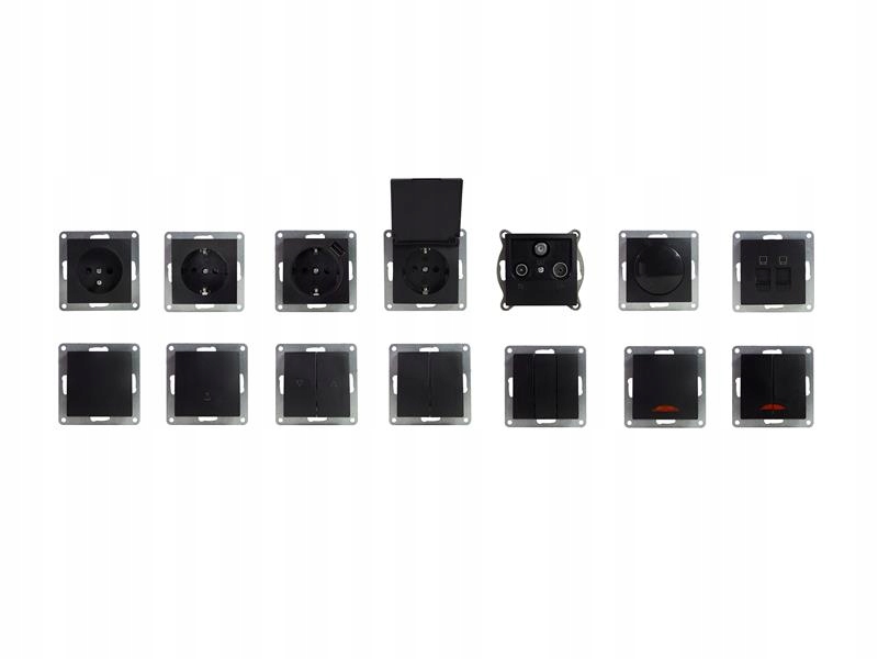 Wyłącznik Włącznik Łącznik krzyżowy 'Modern' biały Rodzaj wyłącznik